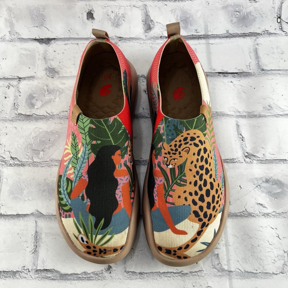 UIN Art Painted Travel Shoe Slip On Lightweight Women’s 8 Constellation Toledo Ⅰ